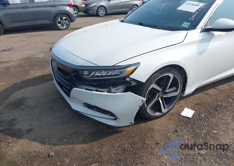 2018 Honda Accord Sport from USA, damaged, VIN 1HGCV1F39JA221325
